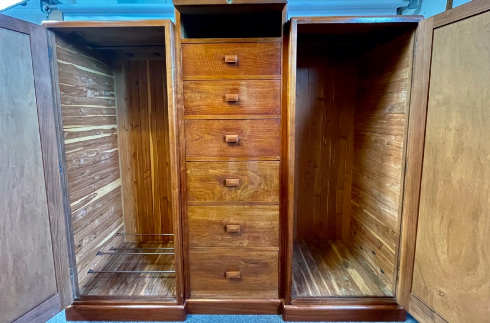 Art Deco Wardrobe, lined in cedar, by Betty Joel View IV