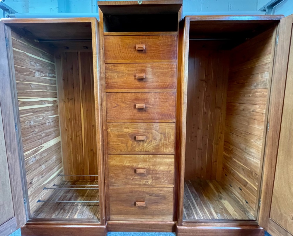 Art Deco Wardrobe, lined in cedar, by Betty Joel View V