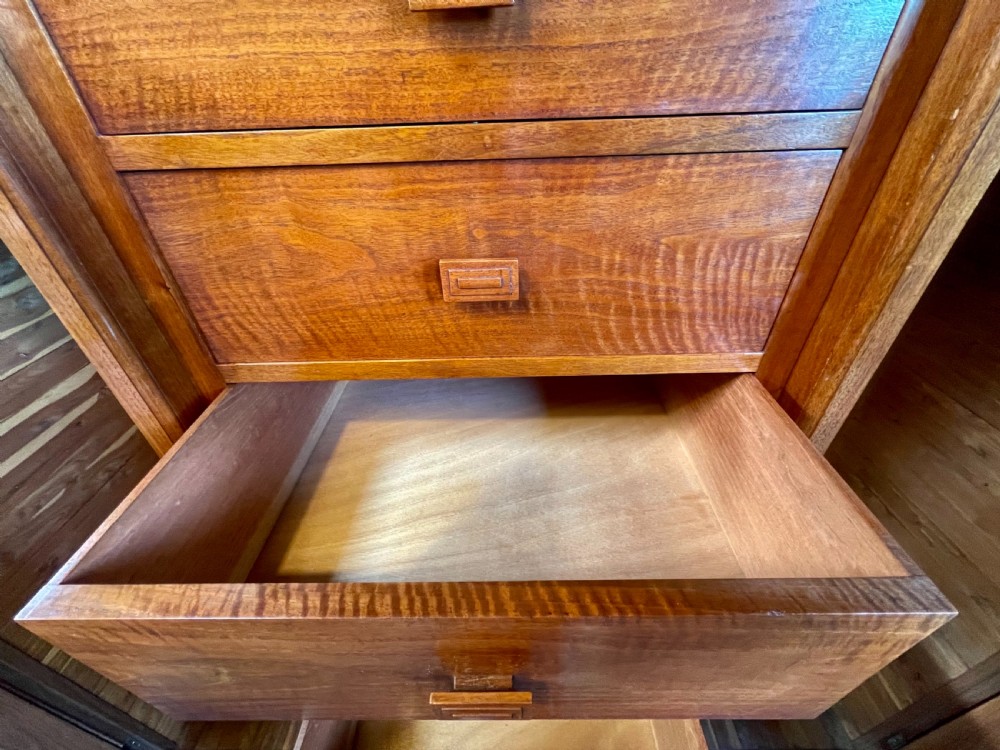 Art Deco Wardrobe, lined in cedar, by Betty Joel View X