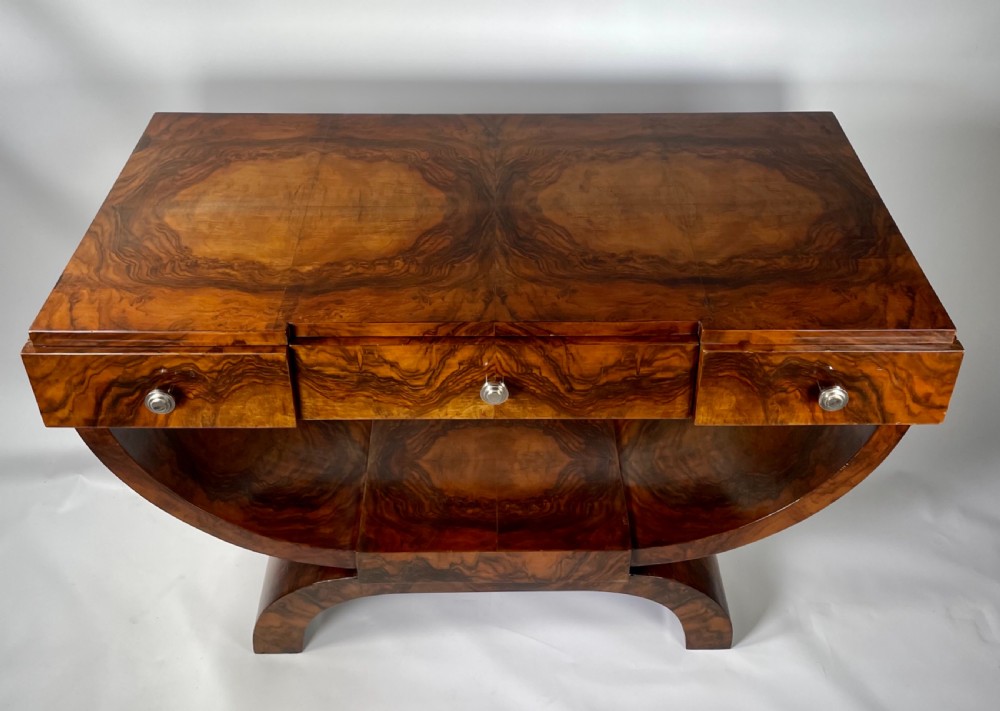A French Art Deco Console Table View V