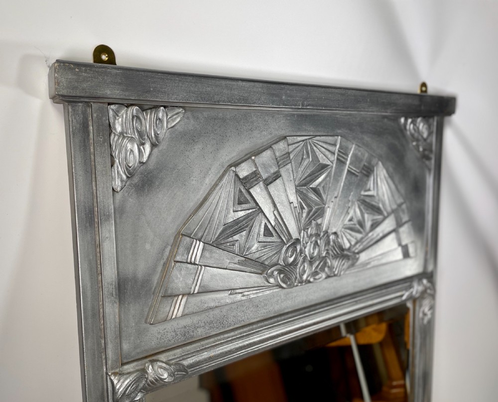 Art Deco French Mirror View VIII
