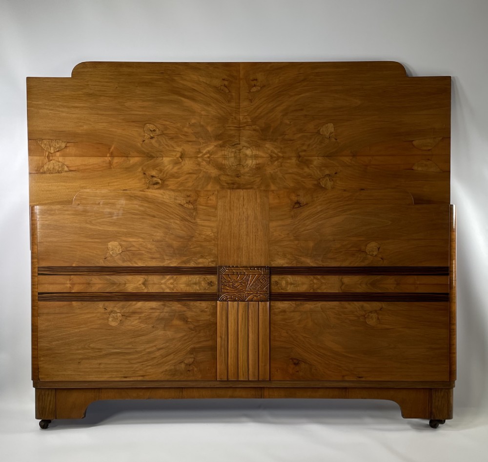 Art Deco French Double Bed