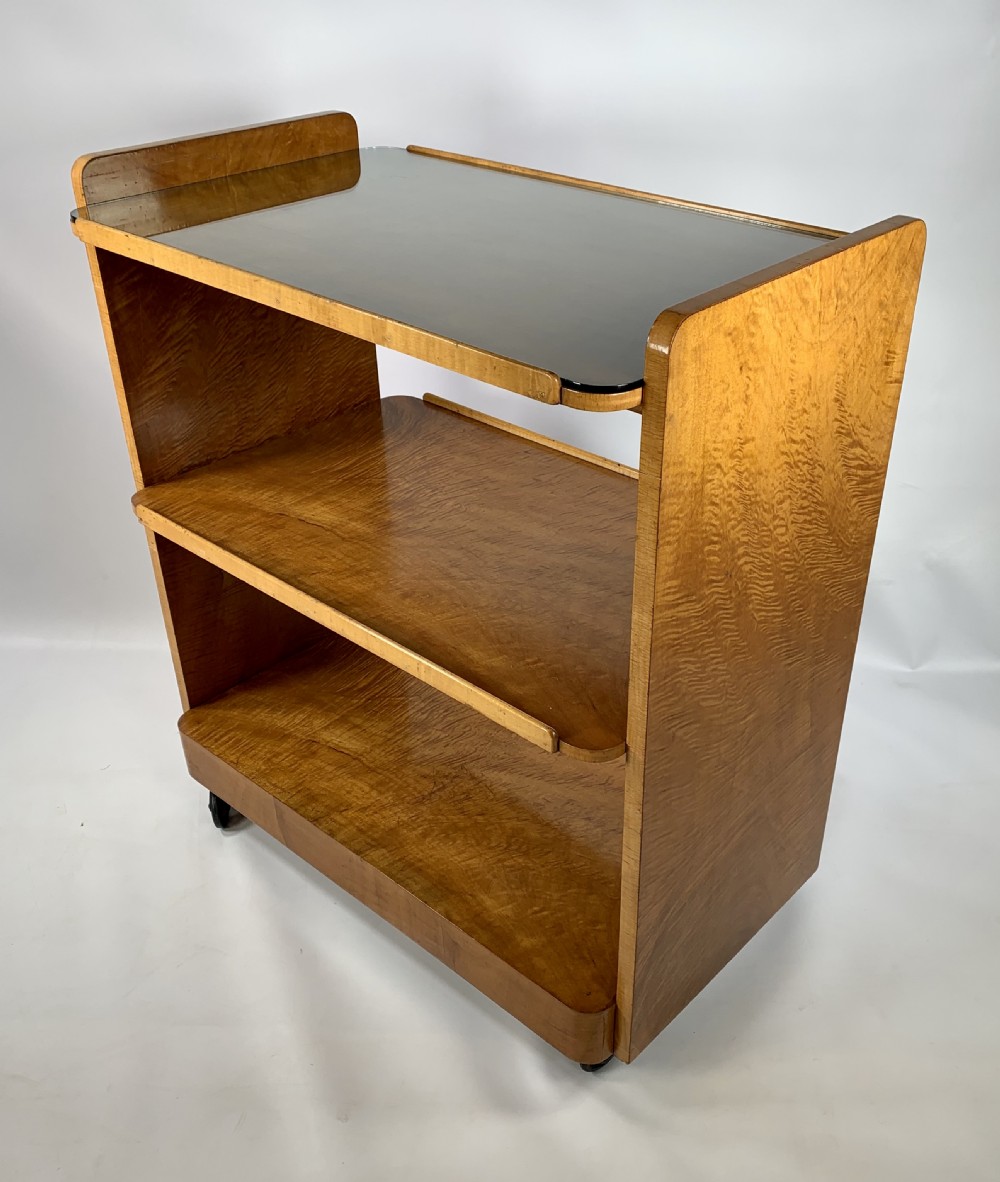 Epstein Art Deco Serving Trolley View VII