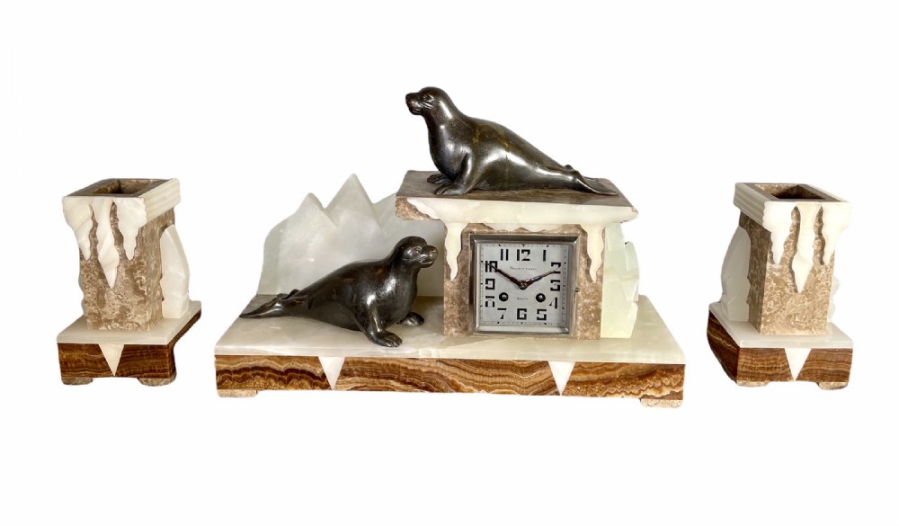 French Art Deco  Clock