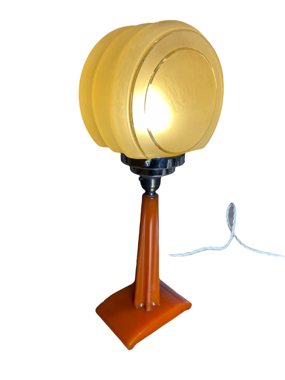 Art Deco Phenolic Lamp