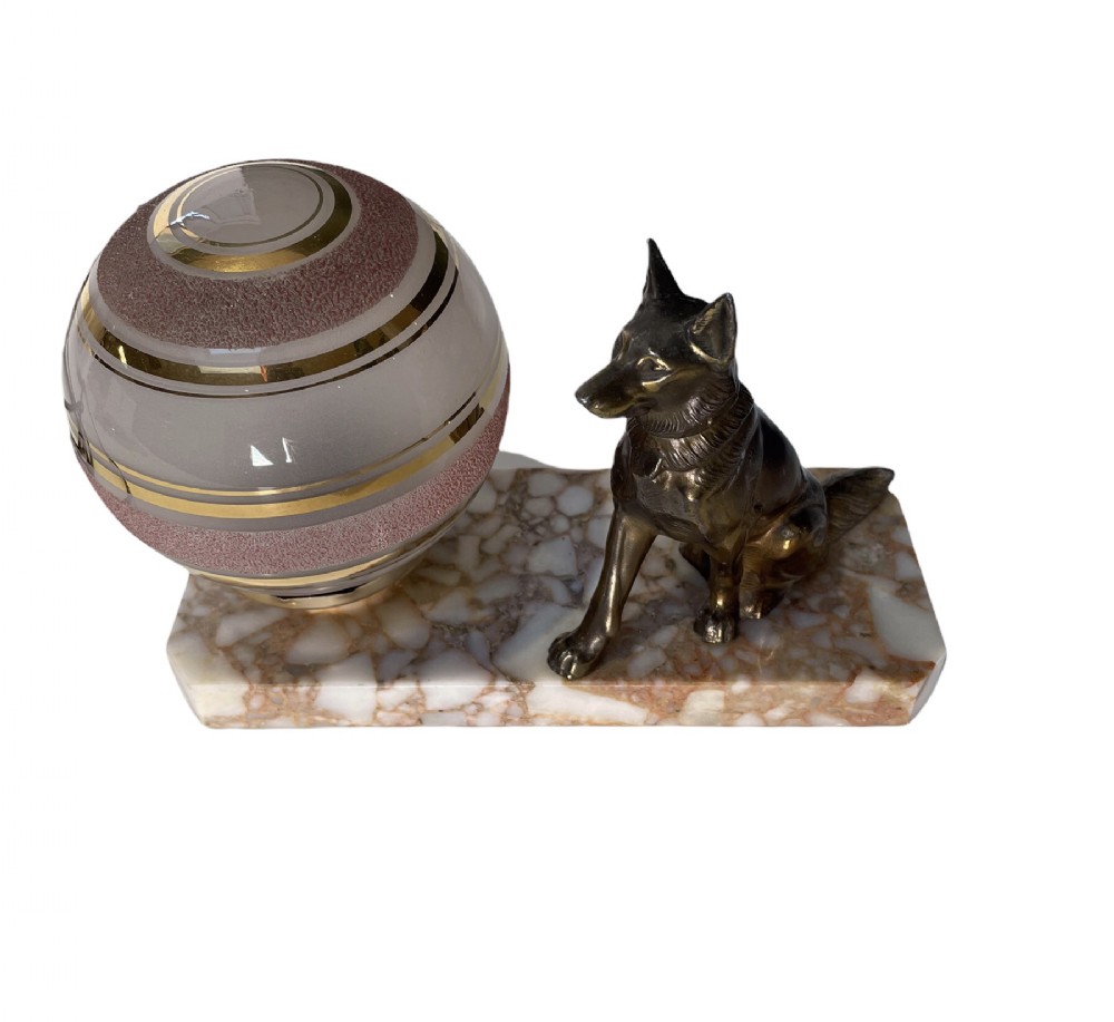 Art Deco French Mood Lamp