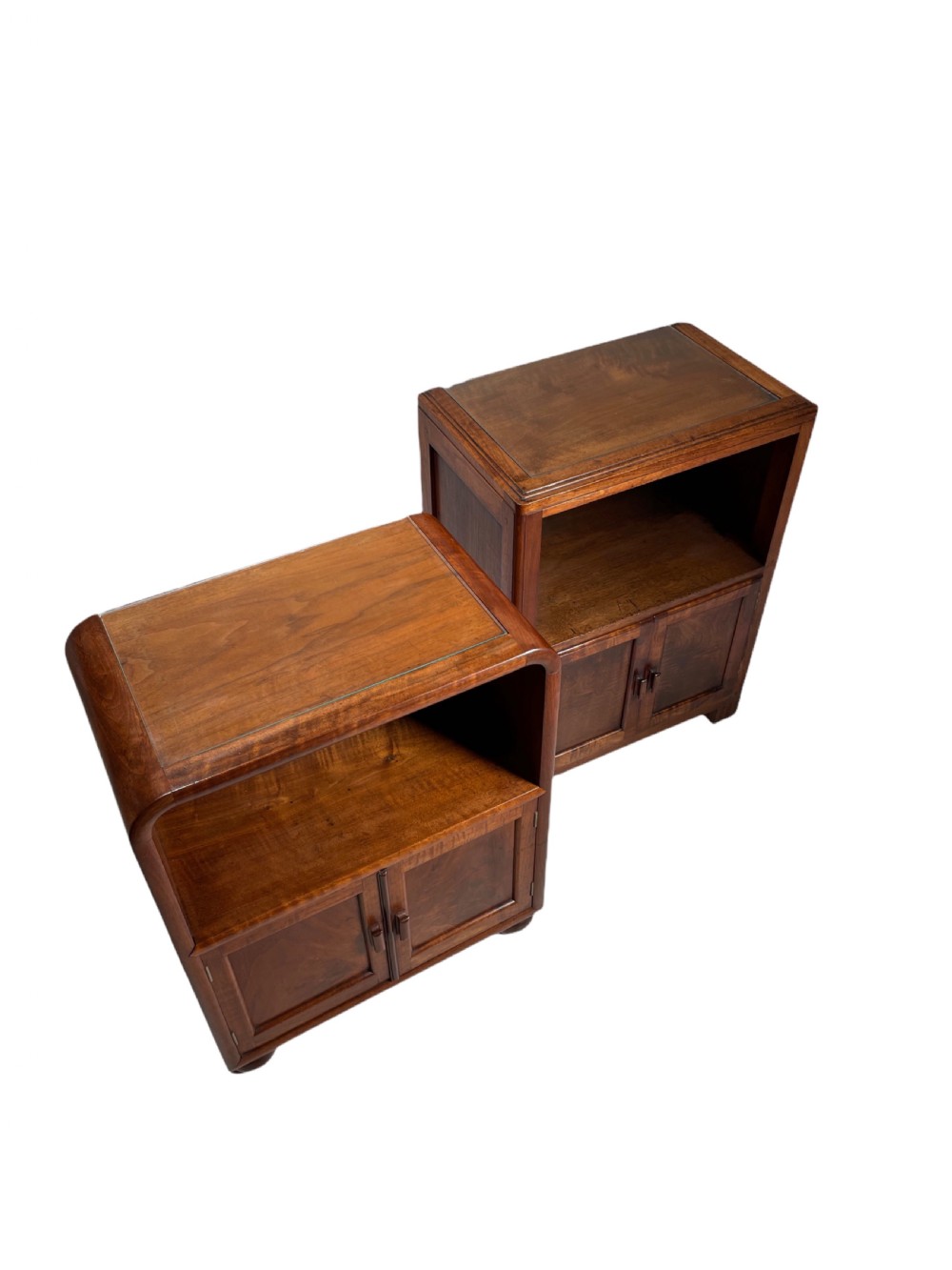 Art Deco Betty Joel Matched Pair of Bedside Cabinets View IV