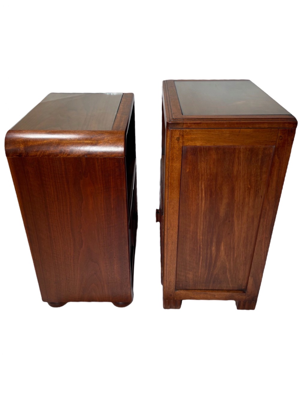 Art Deco Betty Joel Matched Pair of Bedside Cabinets View VIII