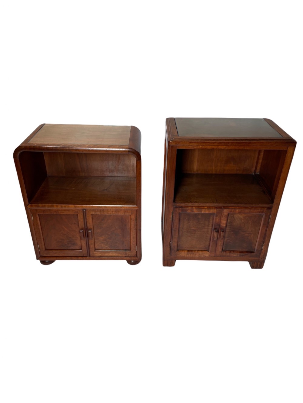 Art Deco Betty Joel Matched Pair of Bedside Cabinets View XI