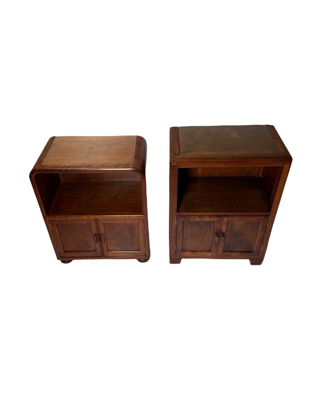 Art Deco Betty Joel Matched Pair of Bedside Cabinets View XII