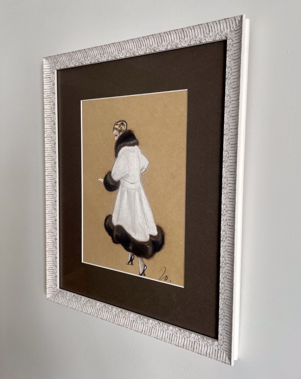 Original mixed media picture by John Guida View II