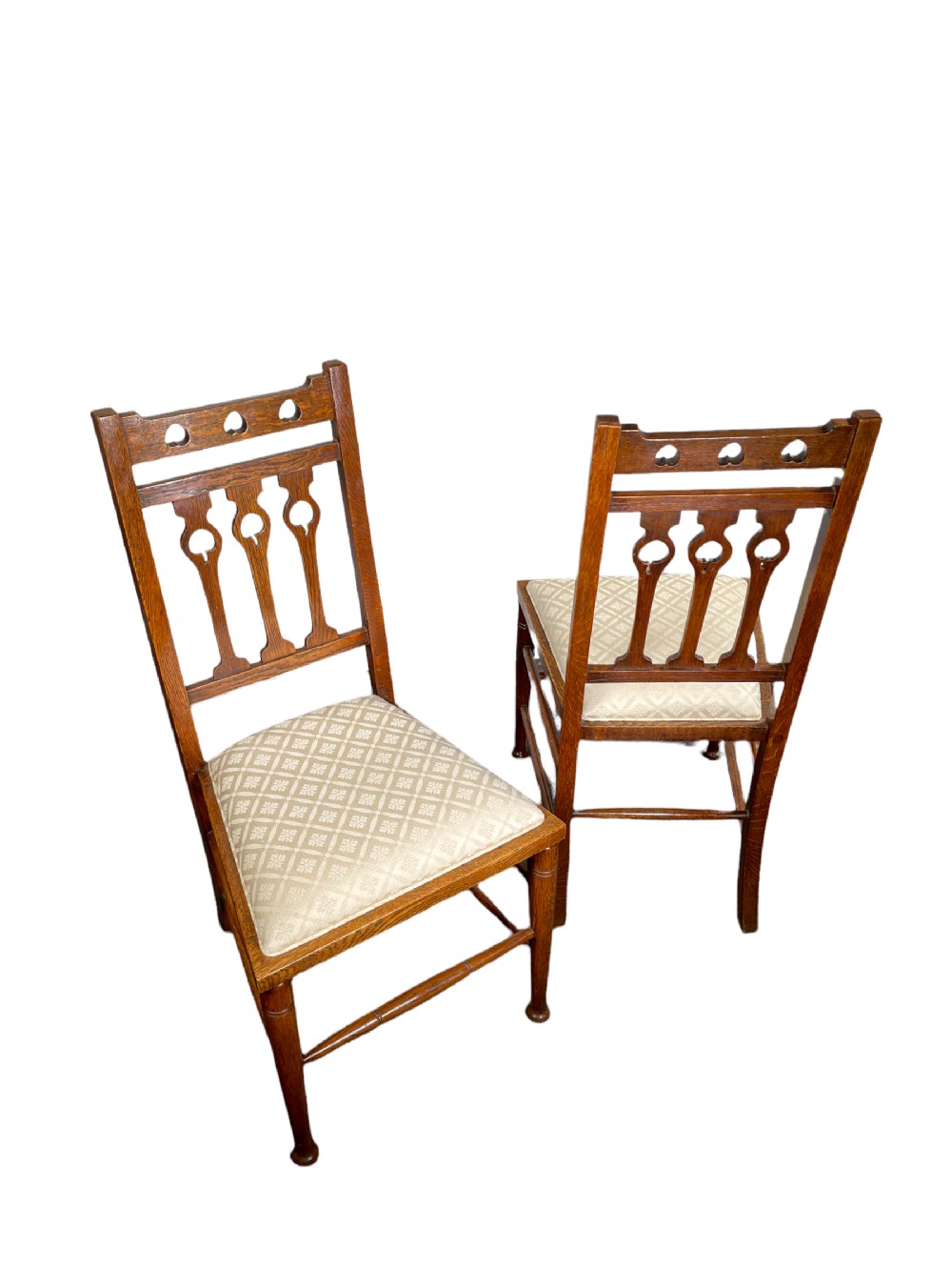 A Pair of Arts and Crafts Chairs