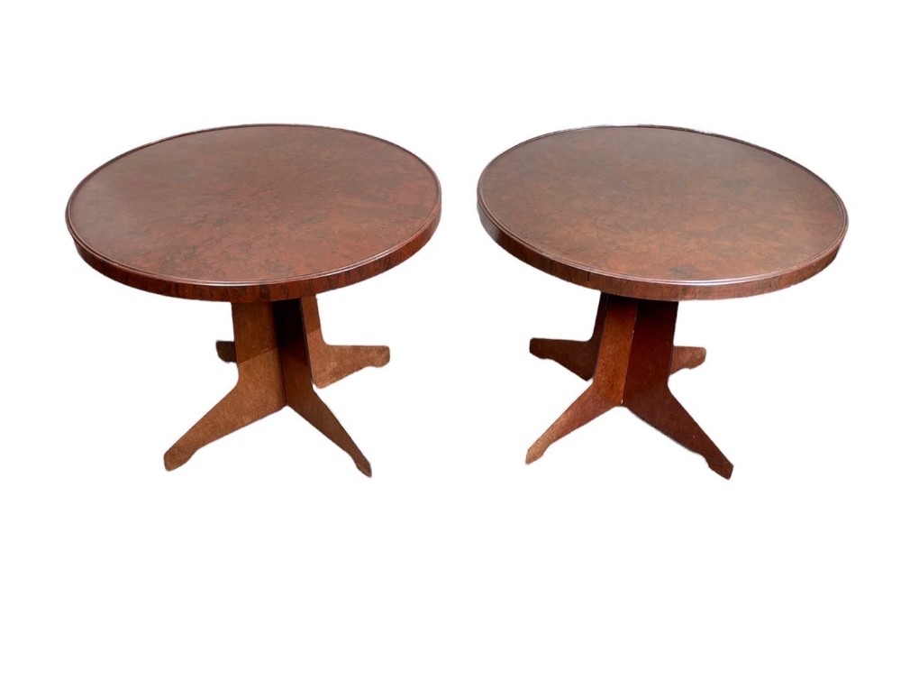 Pair of Art Deco Bakelite Tables