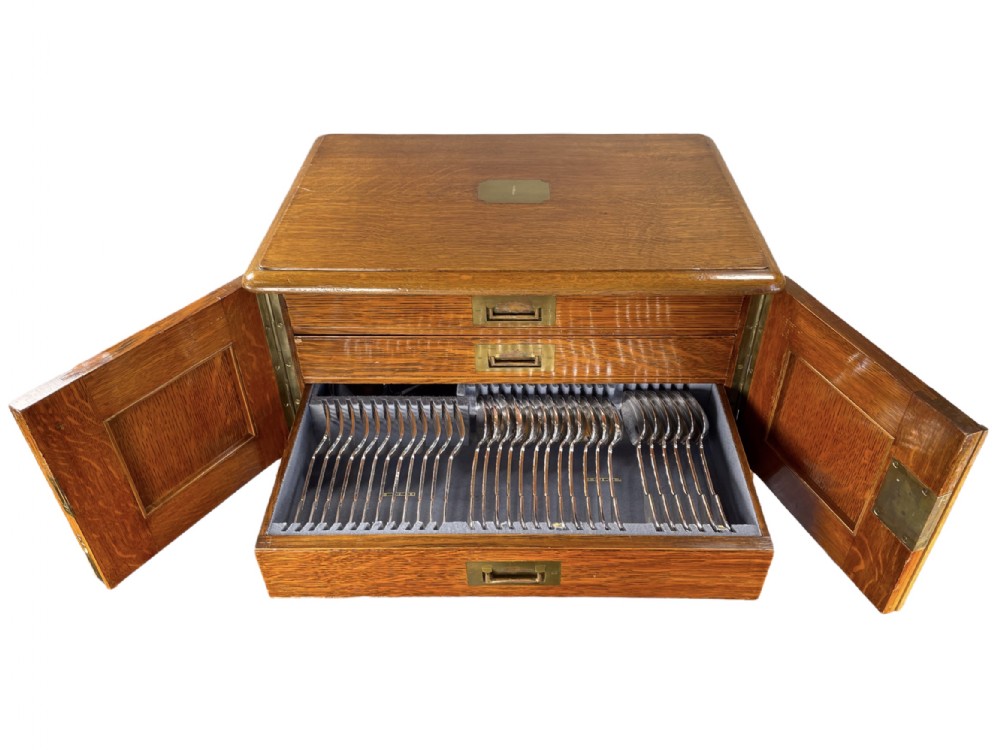 1930’s 115 Piece Canteen of Cutlery for 12 People