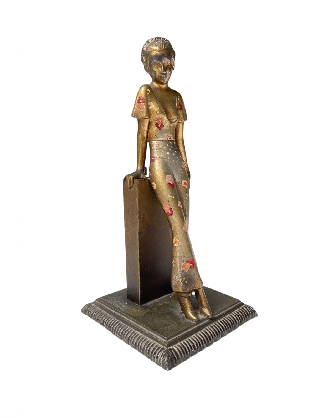 Art Deco Figurine striker, after Josef Lorenzl