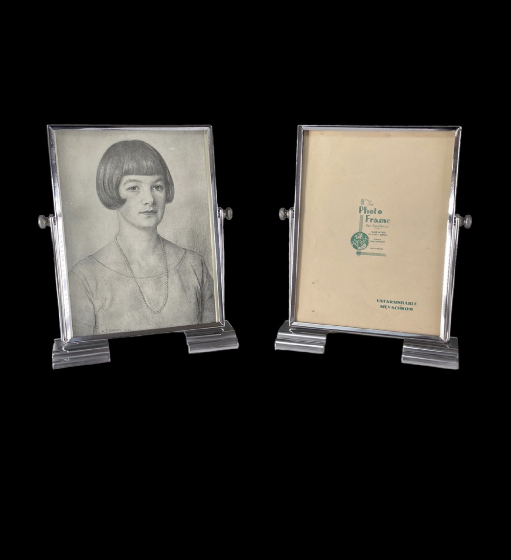 A Pair of Art Deco Photograph Frames