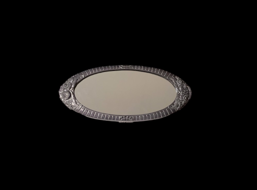 Art Deco French Oval Tray