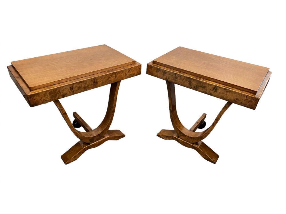 Pair of Art Deco Console Tables