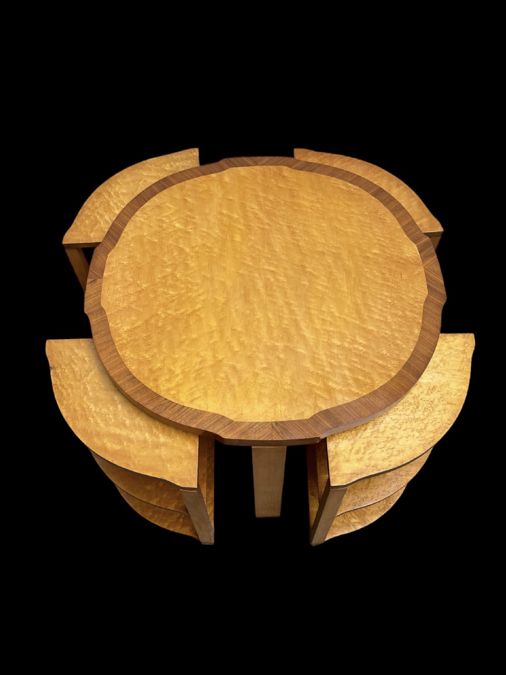 Art Deco Nest of  Five Tables