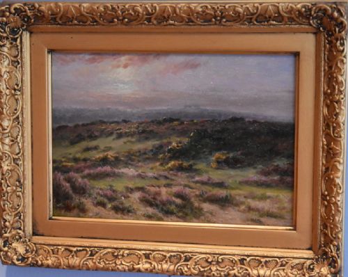 PAIR OF LANDSCAPE OIL PAINTINGS BY WILLIAM J KING - ADDITIONAL PHOTO 6
