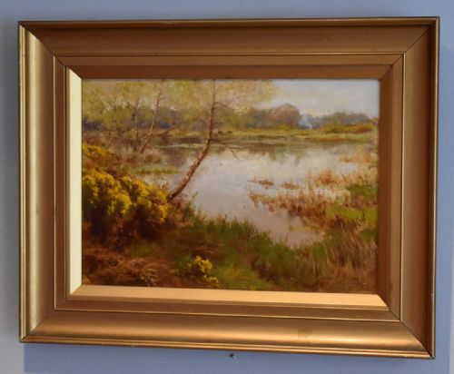 'A SURREY COMMON' OIL PAINTING BY ALBERT STARLING - ADDITIONAL PHOTO 1