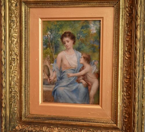 FINE PAIR OF OIL PAINTINGS BY FRANCOIS LAFON - ADDITIONAL PHOTO 3