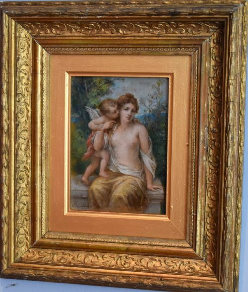 FINE PAIR OF OIL PAINTINGS BY FRANCOIS LAFON - ADDITIONAL PHOTO 8