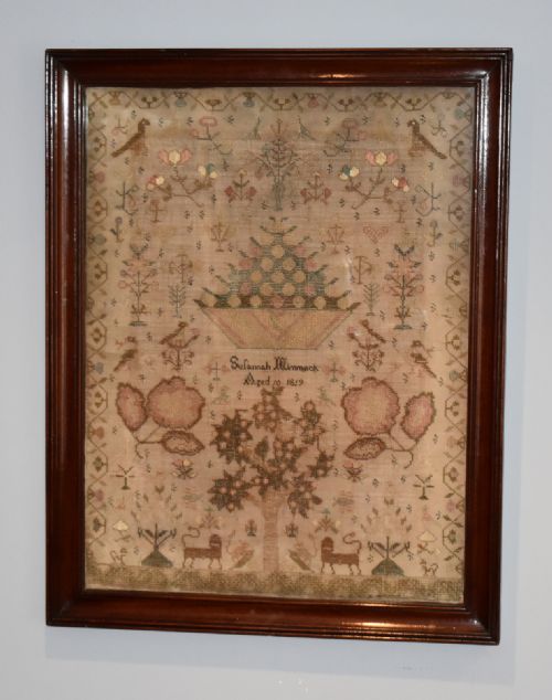 georgian sampler by susannah mimmack - CATEGORY: ANTIQUE MISCELLANEOUS - DATED GEORGIAN