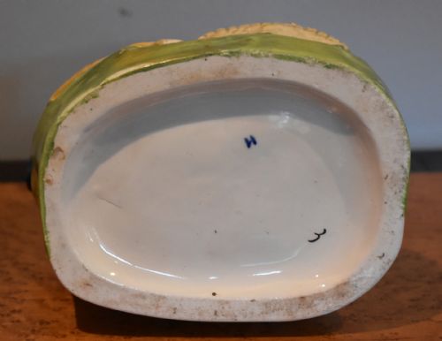 FINE VICTORIAN STAFFORDSHIRE SPILL VASE - ADDITIONAL PHOTO 6