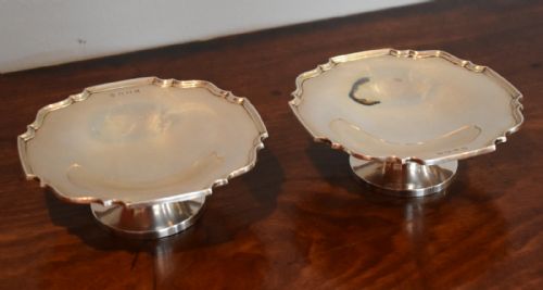 FINE PAIR OF SILVER SWEETMEAT DISHES - ADDITIONAL PHOTO 2