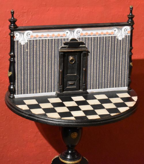UNUSUAL FRENCH DOLL DISPLAY TABLE - ADDITIONAL PHOTO 1