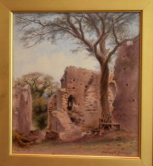 DEVON OIL PAINTING BY EDWIN BURLEIGH YOUNGER - ADDITIONAL PHOTO 2