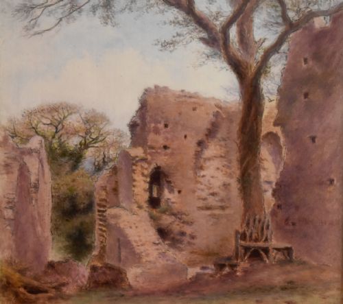 DEVON OIL PAINTING BY EDWIN BURLEIGH YOUNGER - ADDITIONAL PHOTO 3