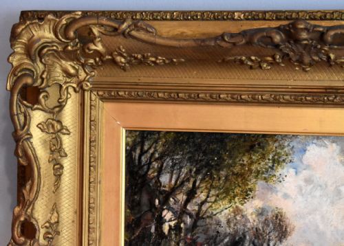 SCOTTISH OIL PAINTING BY HENRY MORLEY - ADDITIONAL PHOTO 6