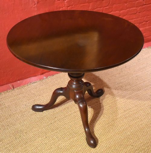 georgian mahogany tripod table - CATEGORY: ANTIQUE TABLES - DATED GEORGIAN