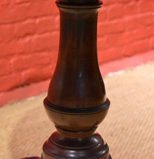GEORGIAN MAHOGANY TRIPOD TABLE - ADDITIONAL PHOTO 3