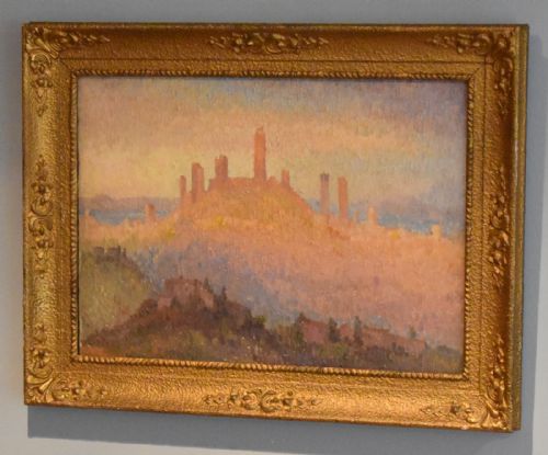 a fairy city oil painting by reginald st clair marston - CATEGORY: ANTIQUE ART - DATED 1920