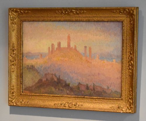 A FAIRY CITY OIL PAINTING BY REGINALD ST CLAIR MARSTON - ADDITIONAL PHOTO 1