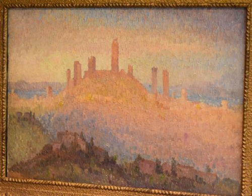A FAIRY CITY OIL PAINTING BY REGINALD ST CLAIR MARSTON - ADDITIONAL PHOTO 2