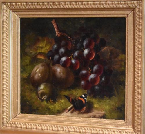FINE STILL LIFE OIL BY WILLIAM HARDING SMITH 18481922 - ADDITIONAL PHOTO 1