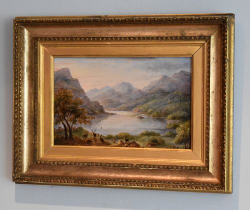 FINE VICTORIAN OIL PAINTING OF ULLSWATER - ADDITIONAL PHOTO 1