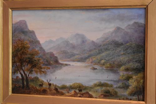 FINE VICTORIAN OIL PAINTING OF ULLSWATER - ADDITIONAL PHOTO 2