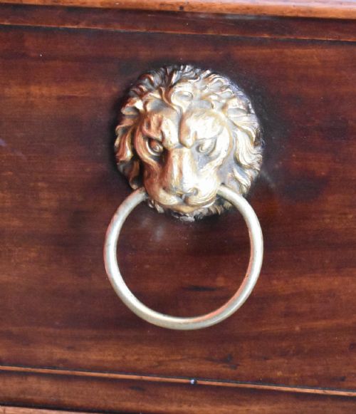 FINE GEORGIAN MAHOGANY WINE COOLER CELLARETTE - ADDITIONAL PHOTO 2