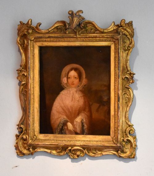 fine regency oil portrait of a lady - CATEGORY: ANTIQUE ART - DATED REGENCY