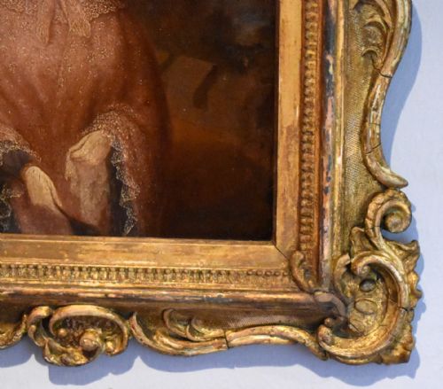 FINE REGENCY OIL PORTRAIT OF A LADY - ADDITIONAL PHOTO 5