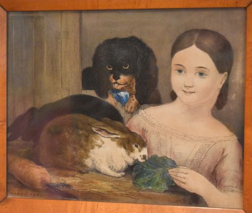 PAIR OF CHARMING VICTORIAN PRINTS - ADDITIONAL PHOTO 3
