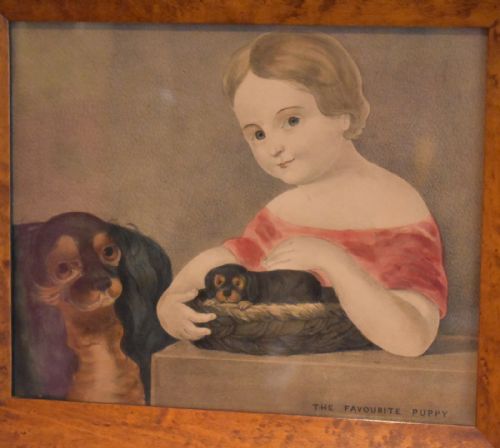 PAIR OF CHARMING VICTORIAN PRINTS - ADDITIONAL PHOTO 5