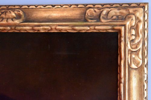 LARGE PORTRAIT OIL PAINTING AFTER REMBRANDT BY WHPARTRIDGE - ADDITIONAL PHOTO 6