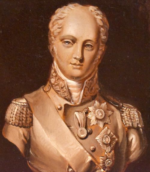 REGENCY STILL LIFE OIL PAINTING OF A MARBLE BUST - ADDITIONAL PHOTO 4