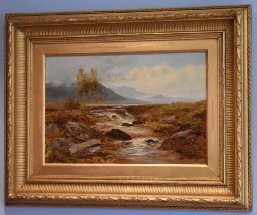 LANDSCAPE OIL PAINTING BY CHARLES LEAVER SHAW 18531903 - ADDITIONAL PHOTO 1